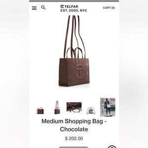 Medium Chocolate Telfar